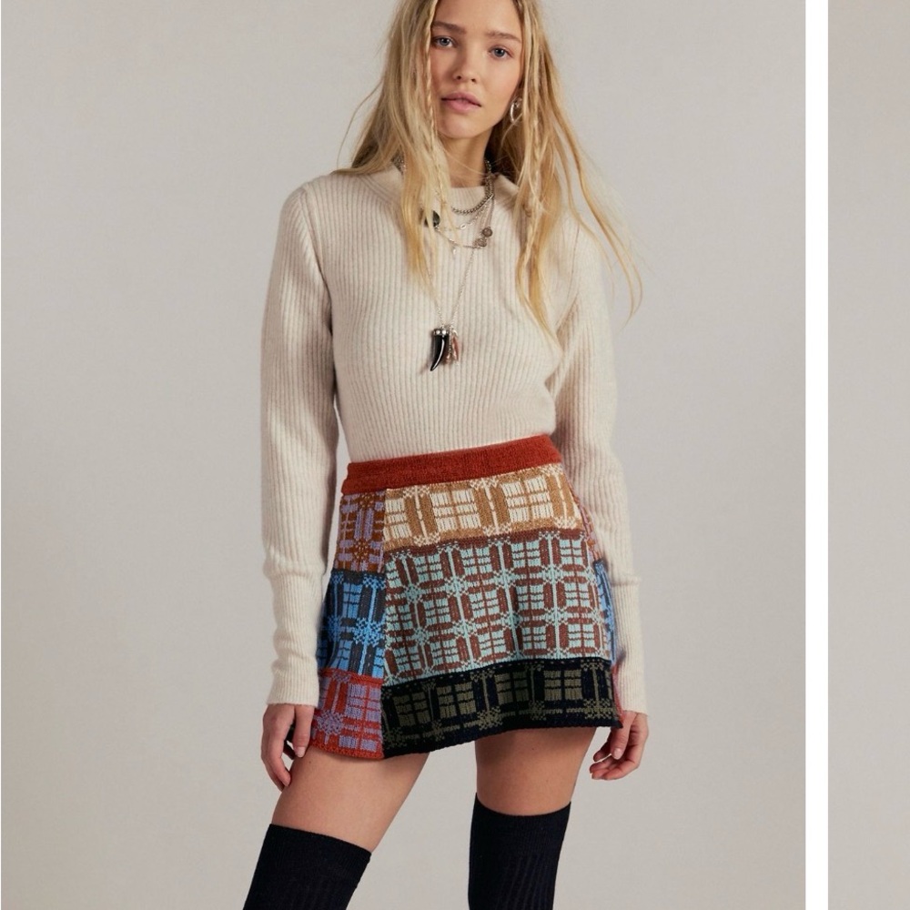 Free People after school Mini Skirt